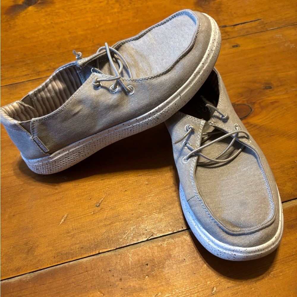 BOBS from Skechers Cream Boat Shoes